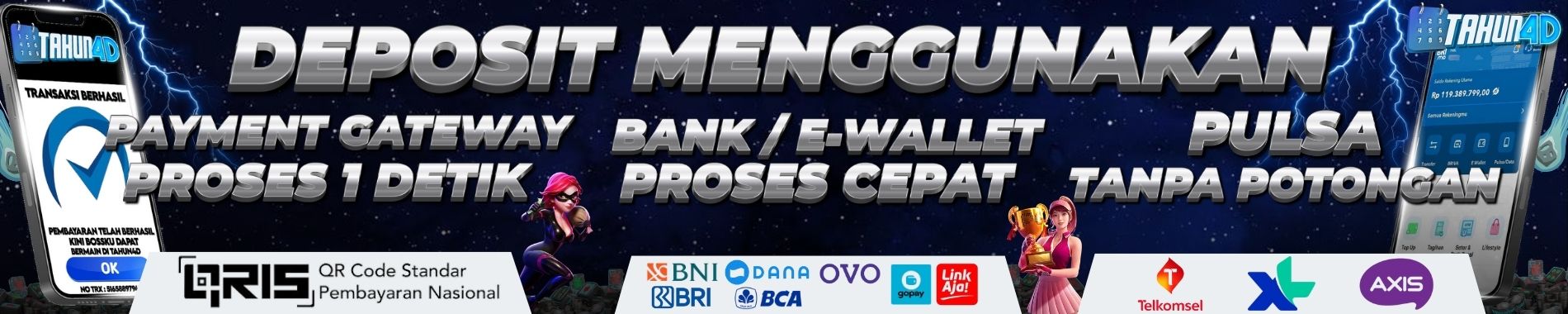 Tahun4d Deposit Pulsa Tanpa Potongan